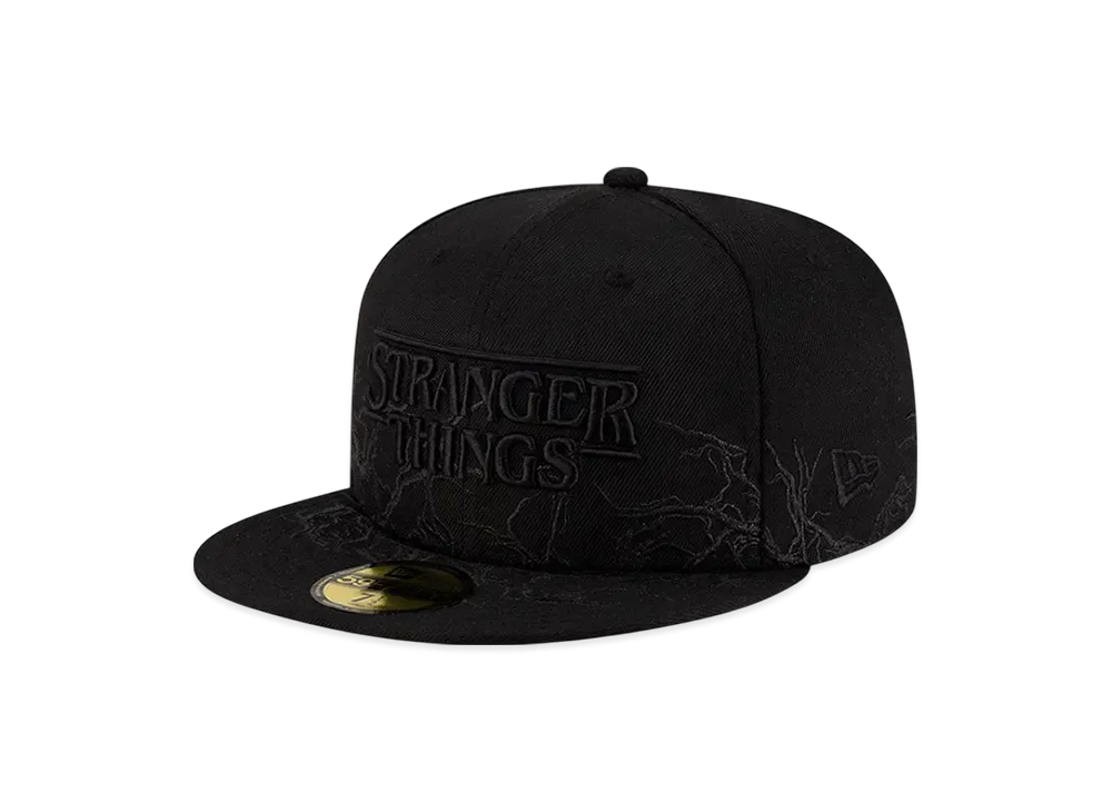 NEW ERA x NETFLIX 59Fifty Stranger Things "Black"