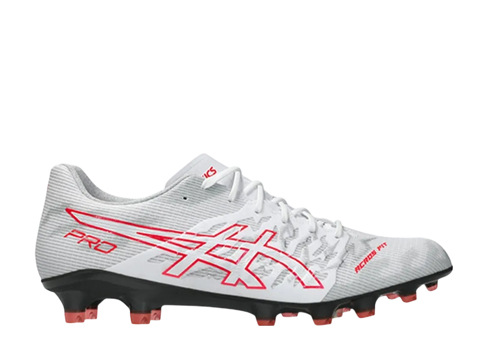 アシックス DSライト アクロスプロ3 "ホワイト/フラッシュレッド"