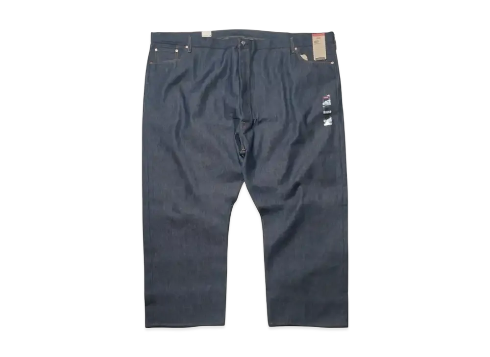 LEVI'S 501 Original Button Fly Straight Jeans (Extra Big Size) "Rigid"