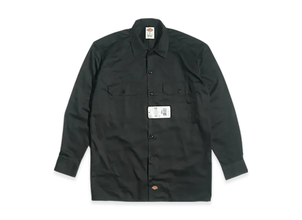Dickies 574 Long Sleeve Work Shirt "Black"