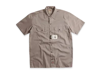 Dickies 1574/2574 Short Sleeve Work Shirt "Silver"