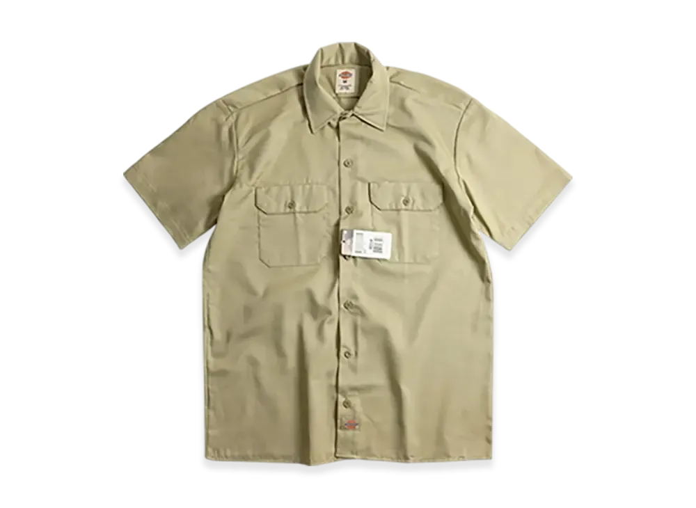 Dickies 1574/2574 Short Sleeve Work Shirt "Khaki"