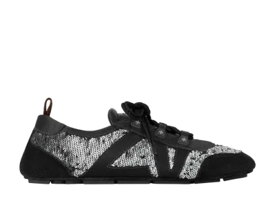 Louis Vuitton Women's LV Sneakarina "Black/Silver"
