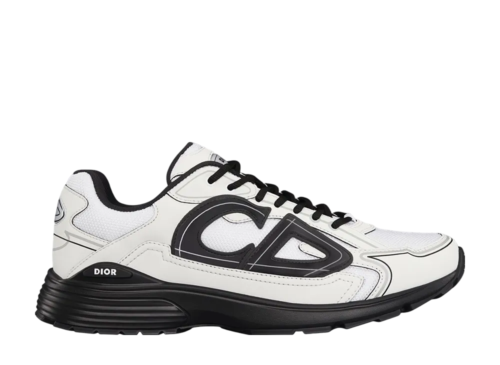 Dior B30 Countdown Sneaker Mesh & Technical Fabric "White/Black"