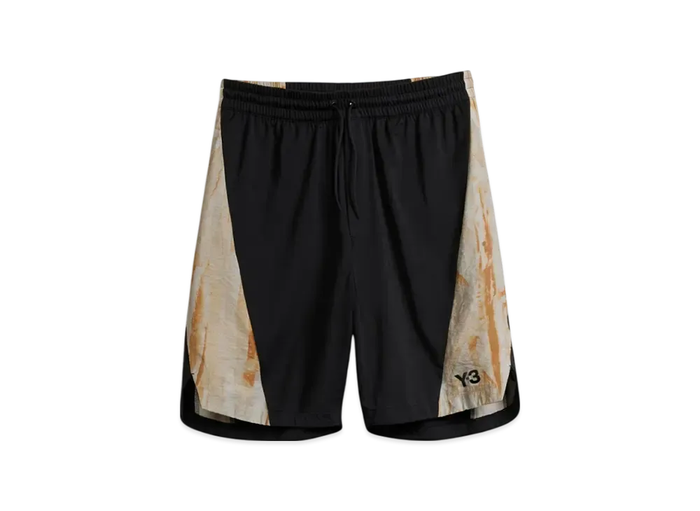 Y-3 Rust Dye Shorts "Black"