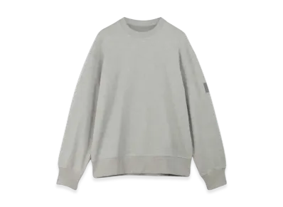 Y-3 Organic Cotton Terry Crew Sweatshirt "Medium Grey Heather"