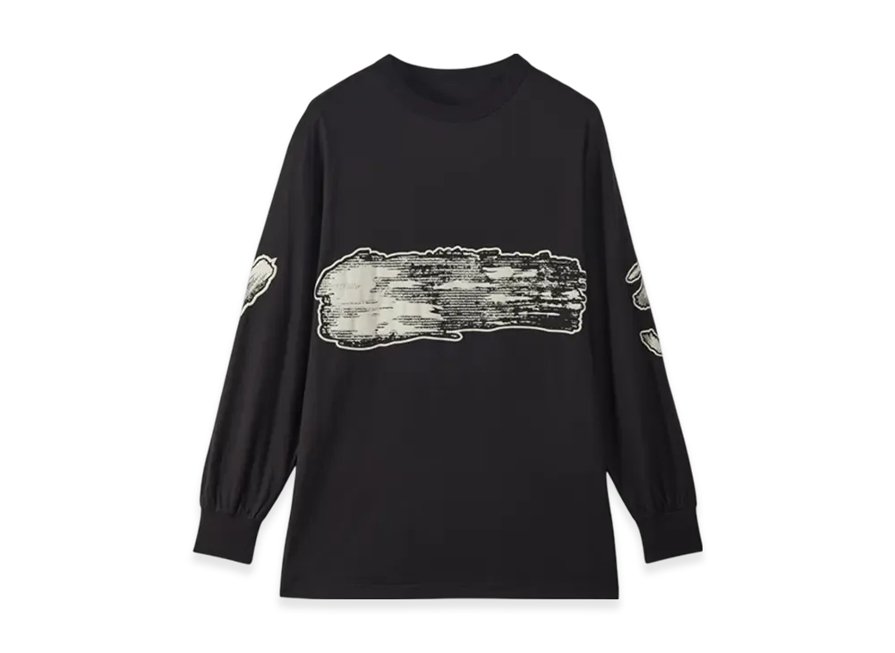 Y-3 Graphic Logo Long Sleeve T-shirt "Black"