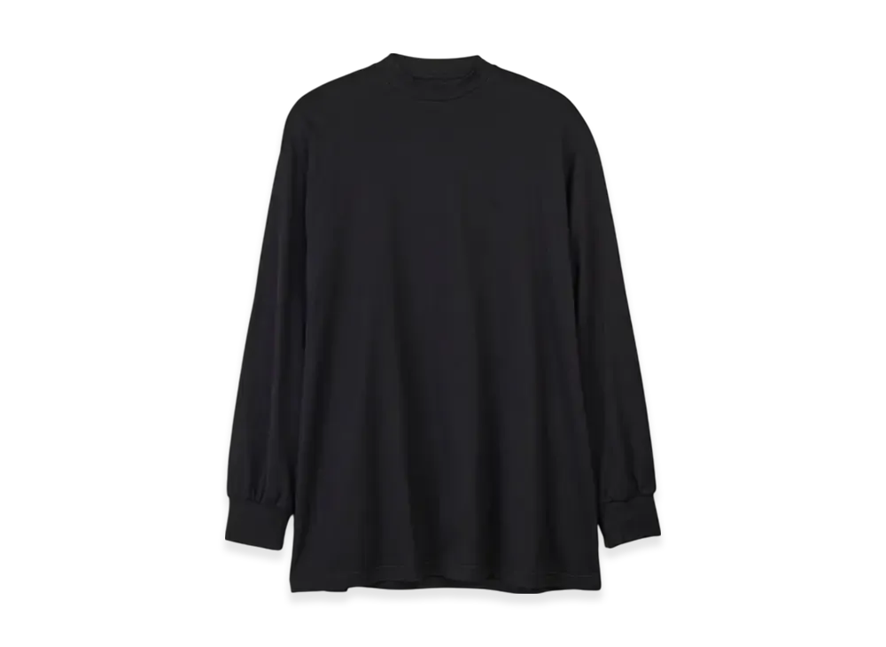 Y-3 Mock Neck Long Sleeve Top "Black"