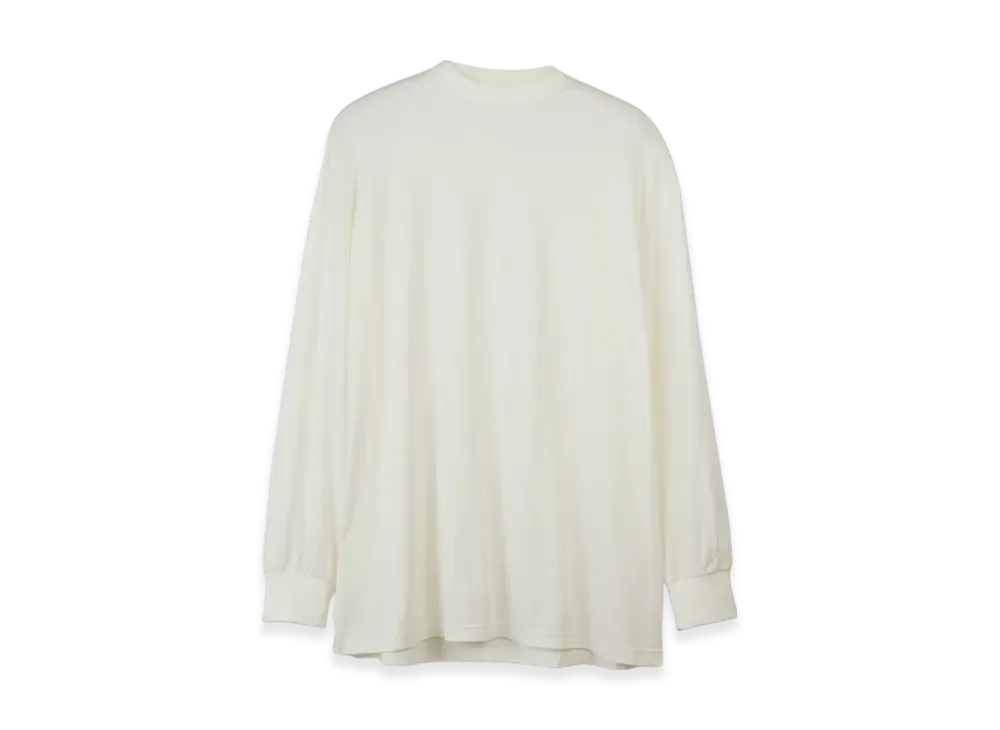 Y-3 Mock Neck Long Sleeve Top "Off White"
