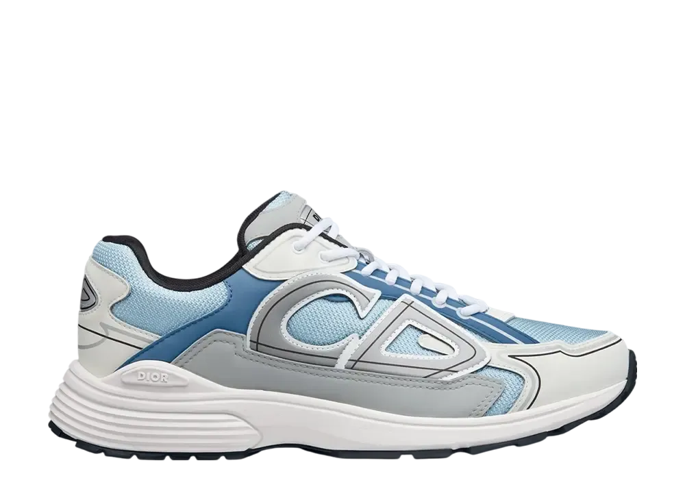 Dior B30 Countdown Sneaker Mesh & Technical Fabric "Light Blue/Blue/Grey/White"