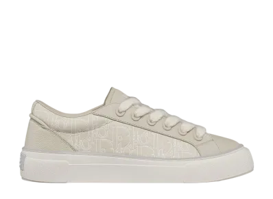 Dior B33 Spin Sneaker Grained Calfskin & Dior Gravity Outline Leather "Beige"