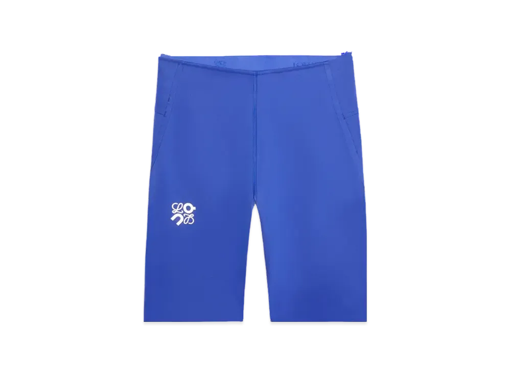 LOEWE x On Running Active Shorts in Technical Jersey "Blue"