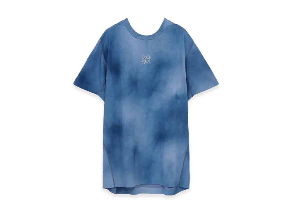 LOEWE x On Running Active T-Shirt in Technical Jersey "Blue/Multicolor"