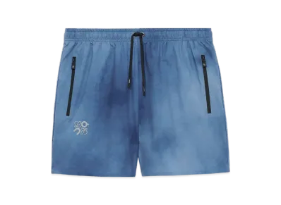 LOEWE x On Running Shorts in Technical Shell "Blue/Multicolor"