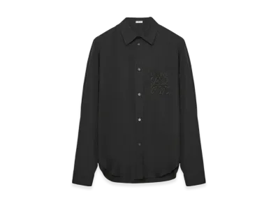LOEWE Shirt in Cotton "Black"