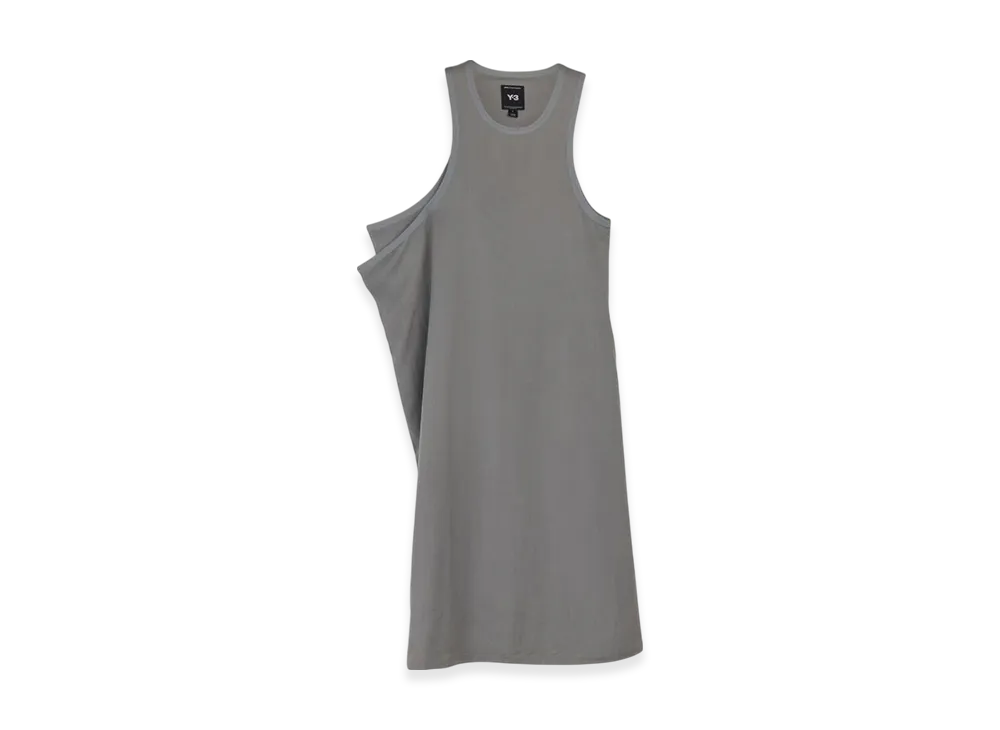 Y-3 Washed Twill Dress "Solid Grey"