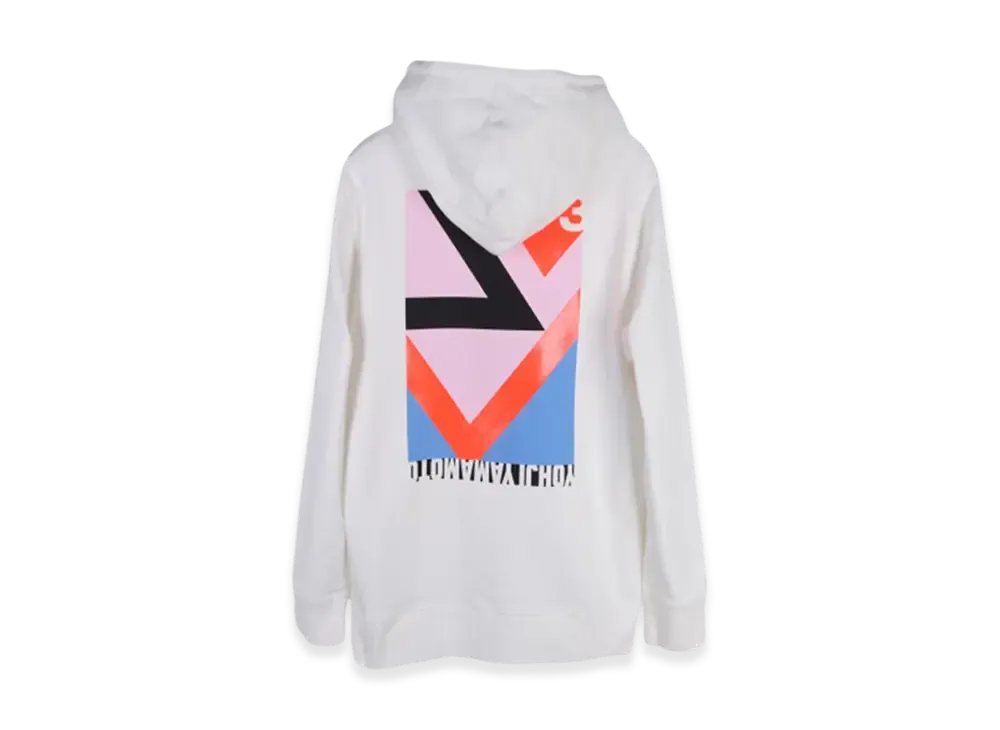 Y-3 Multi Graphic Logo Hoodie "White"