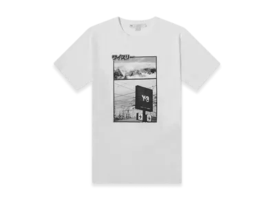 Y-3 Zine Page 1 Short Sleeve T-Shirt "White"