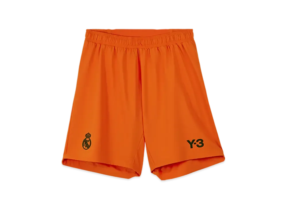 Y-3 x Real Madrid 2023/24 4th Authentic Shorts (Non Marking Ver.) "Orange"