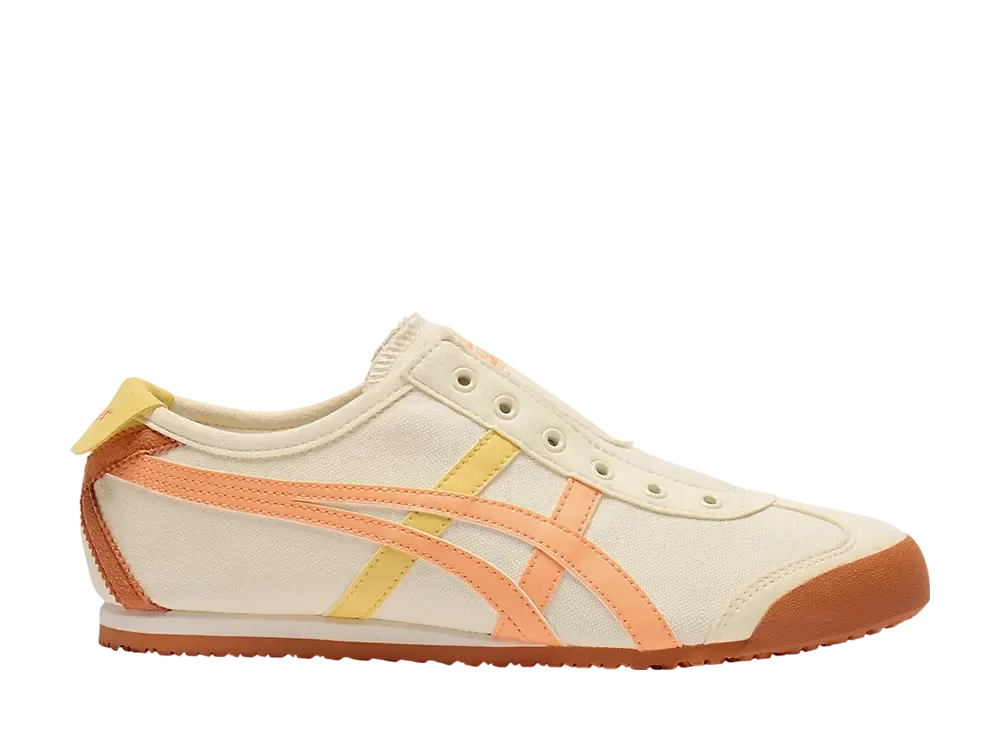 オニツカタイガー メキシコ66 スリッポン "アイボリー/サマーデューン"
