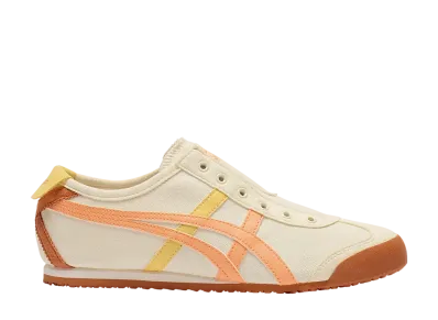 オニツカタイガー メキシコ66 スリッポン "アイボリー/サマーデューン"