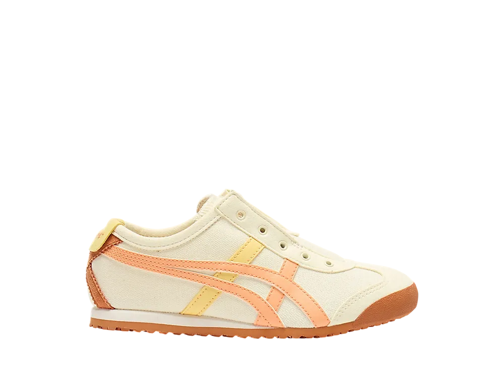 オニツカタイガー PS メキシコ66 スリッポン "アイボリー/サマーデューン" (キッズ)