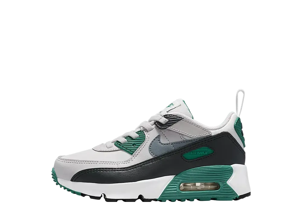 ナイキ PS エアマックス90 イージーオン "エバーグリーンオーラ/サミットホワイト/バストグレー/クールグレー" (キッズ)