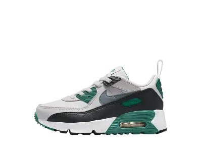 Nike PS Air Max 90 EasyOn "Evergreen Aura/Summit White/Vast Grey/Cool Grey"