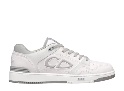 Dior B57 Dribble Low Top Sneaker Smooth Calfskin & Suede "White/Grey"