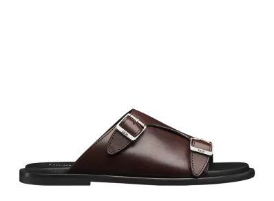 Dior Alias Sandal Smooth Calfskin "Deep Brown"