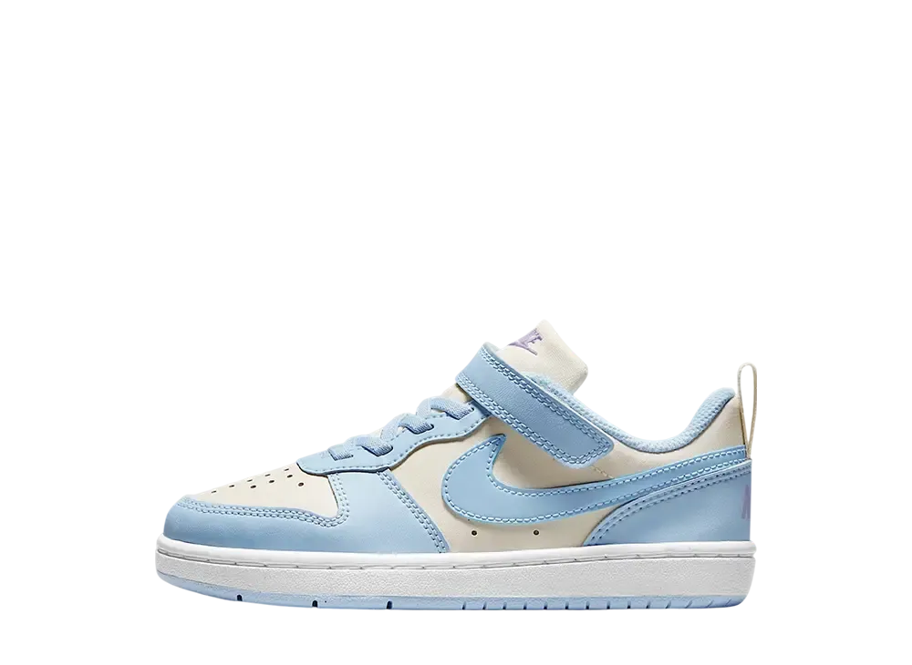 Nike PS Court Borough Low Recraft "Soft Pearl/Hydrangeas/White/Celestine Blue"