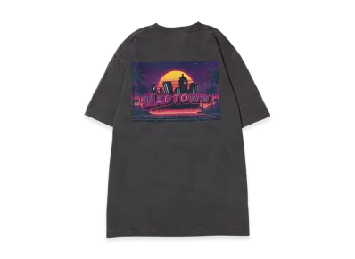 VAULTROOM MAD TOWN "Midnight" Tee "Charcoal"