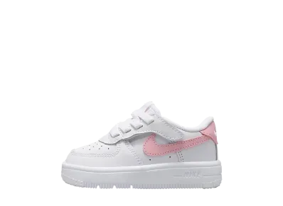Nike TD Force 1 Low EasyOn "White/Medium Soft Pink"