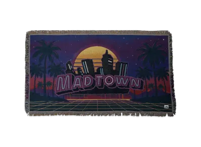 VAULTROOM MAD TOWN "Midnight" Blanket "Midnight"