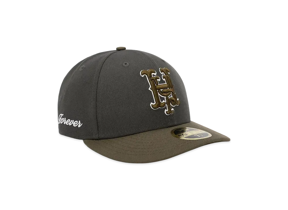 HUF x NEW ERA Varsity Hat "Dark Pewter"