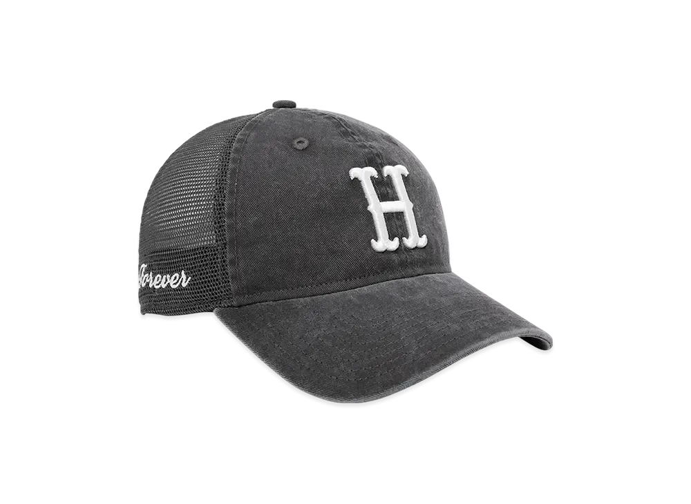 HUF x NEW ERA Classic H Mesh Hat "Black"