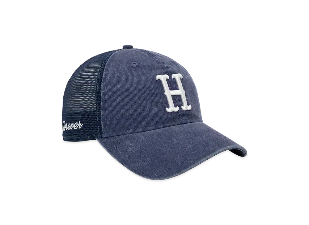 HUF x NEW ERA Classic H Mesh Hat "Navy"