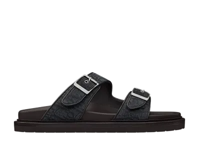 Dior Aqua Sandal Dior Oblique Jacquard "Black"