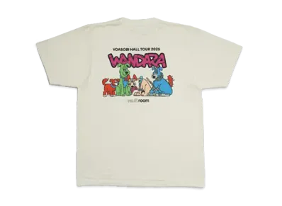 YOASOBI ワンダラ vaultroom Tシャツ Mサイズ オフホワイト YOASOBI ワンダラ vaultroom Tシャツ Mサイズ オフホワイト 限定