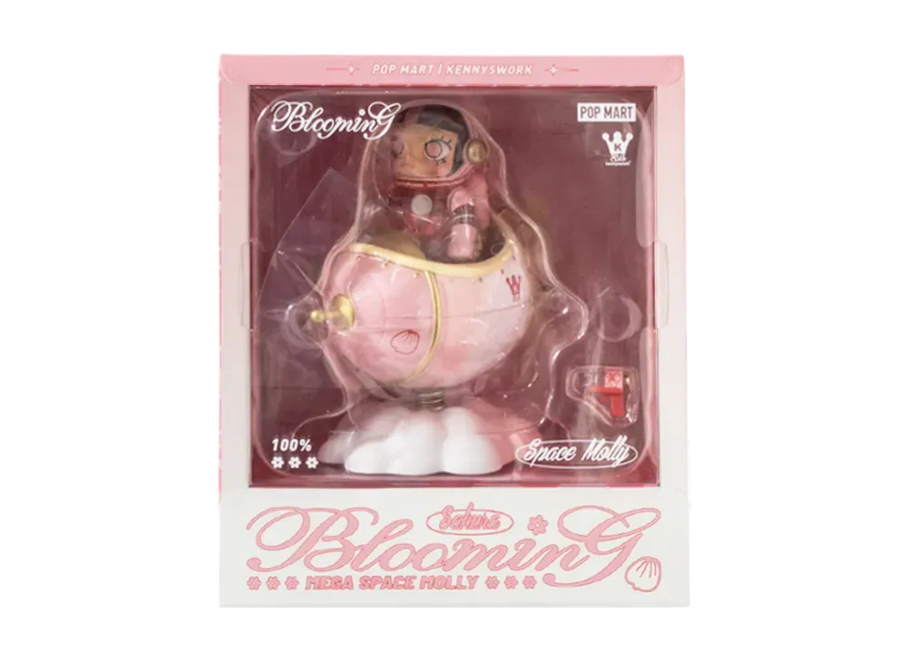 POP MART "MEGA COLLECTIONS" MEGA SPACE MOLLY 100% Blooming Series-Sakura (Japan)