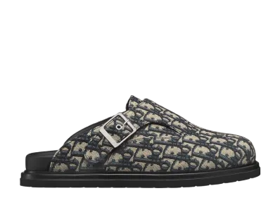 Dior Aqua Mule Dior Oblique Jacquard "Beige/Black"