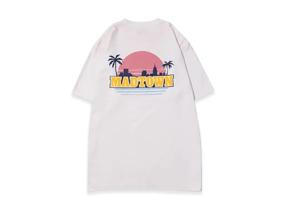 VAULTROOM MAD TOWN "Sunset" Tee "Off White"