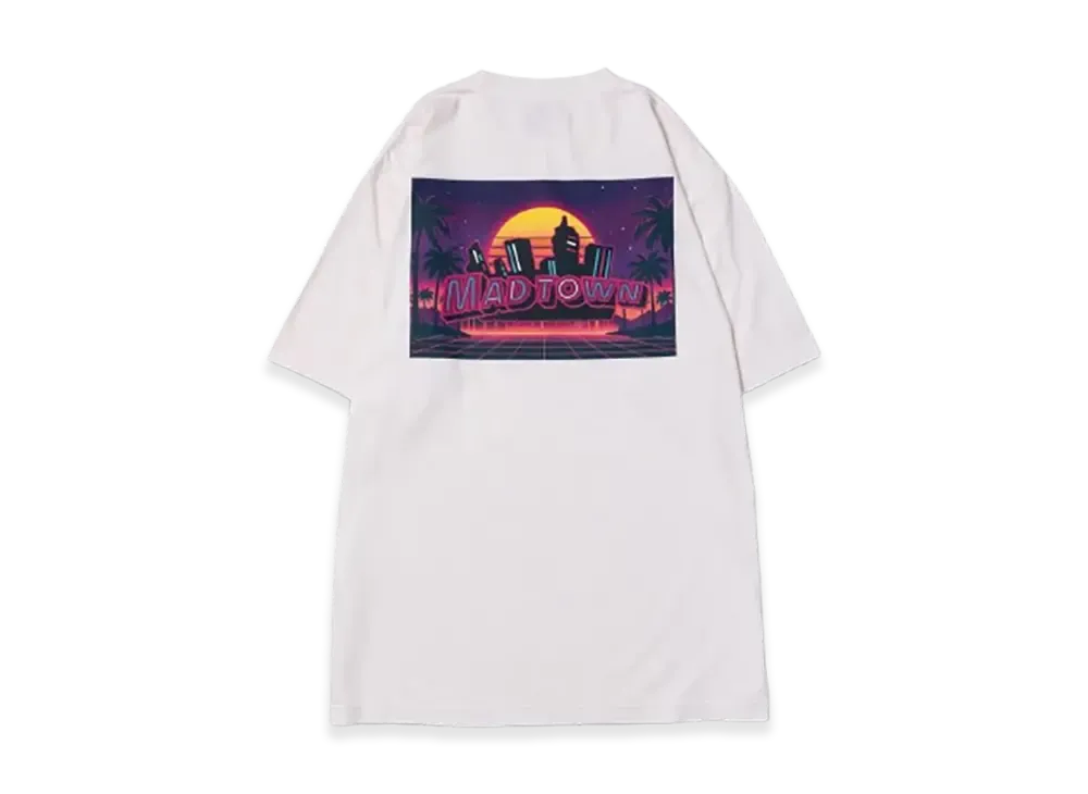 VAULTROOM MAD TOWN "Midnight" Tee "Off White"