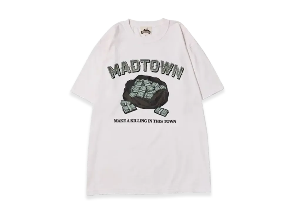 VAULTROOM MAD TOWN Money Tee "Off White"