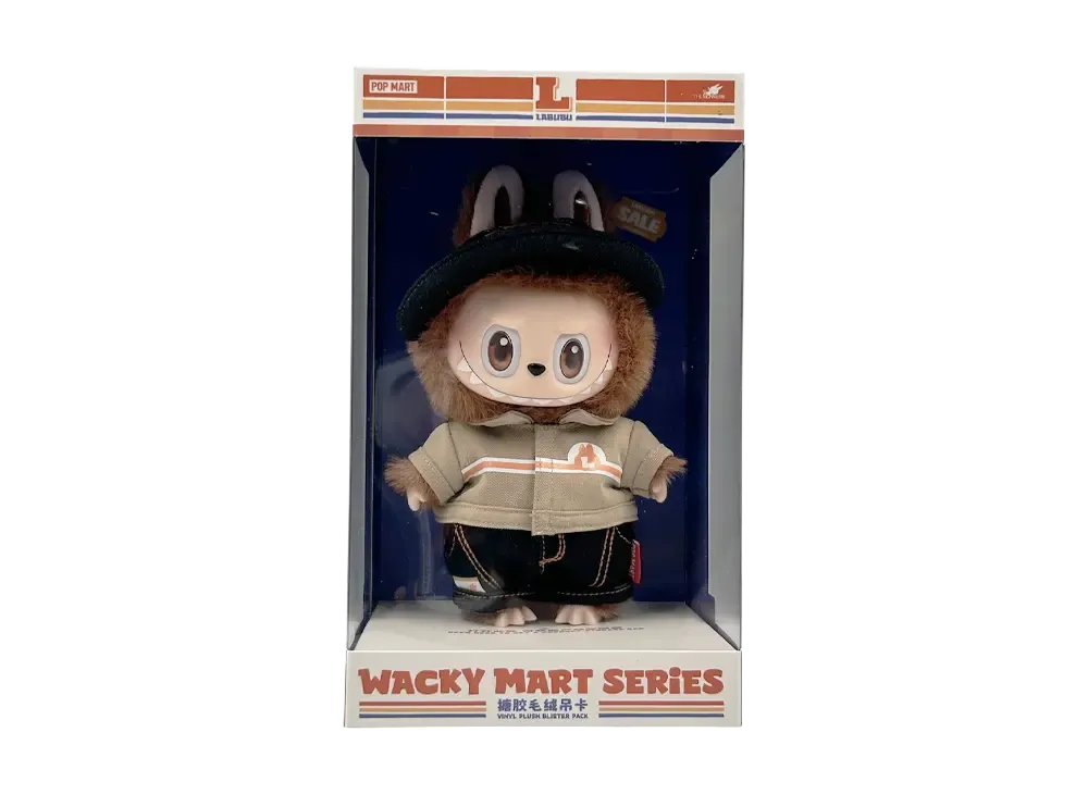 POP MART The Monsters Labubu Wacky Mart Series Vinyl Plush