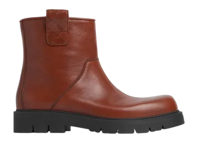 Bottega Veneta Haddock Ankle Boot "Sequoia"