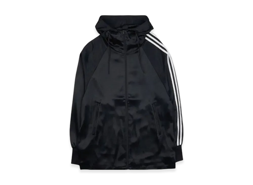 Y-3 Tech Silk Zip Hoodie "Black"