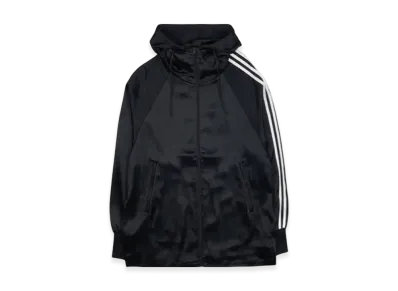 Y-3 Tech Silk Zip Hoodie "Black"