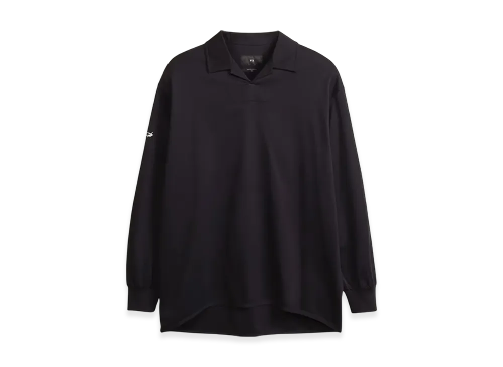 Y-3 x Real Madrid Long Sleeve Polo "Black"