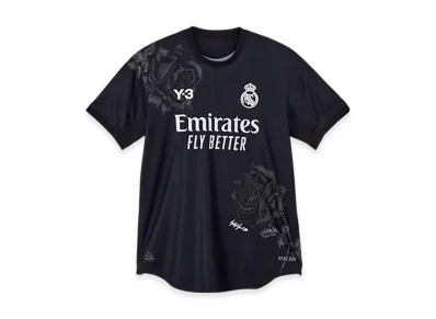 Y-3 x Real Madrid 2023/24 4th Authentic Jersey (Non Marking Ver.) "Black"